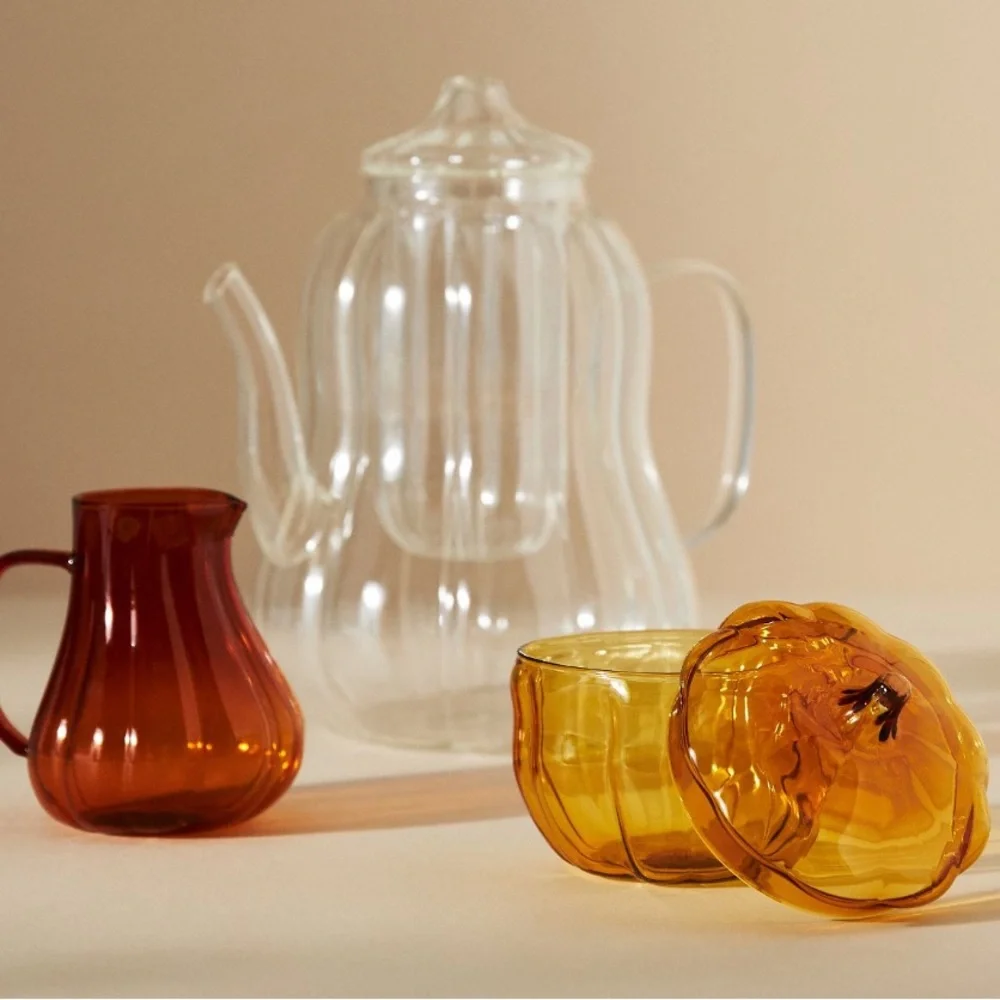 LAST ONE🔥Cindy glass pumpkin creamer by Anthropologie